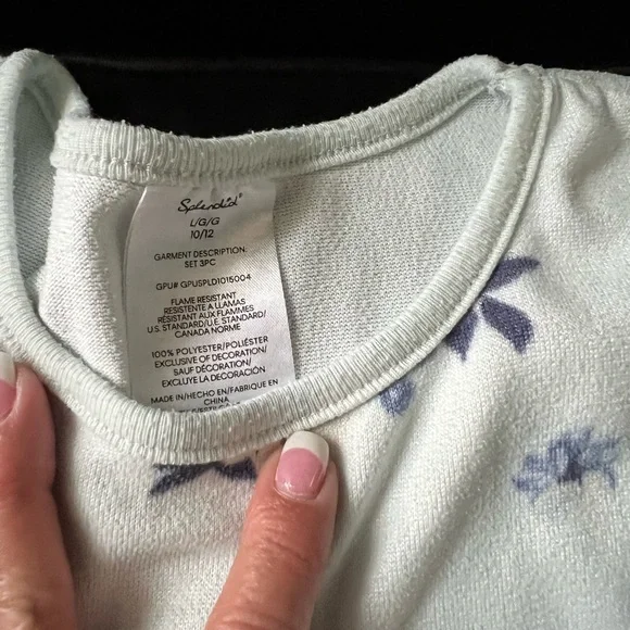 Splendid 3Pc Pajama Set - Picture 5 of 5